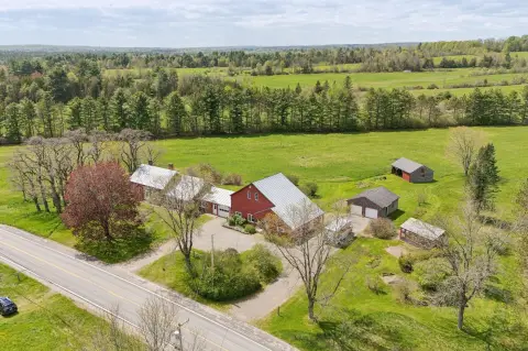 Iconic Brick Farm on 130 Acres