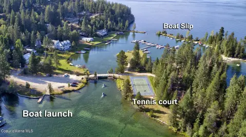Waterfront Community Land with Boat Slip