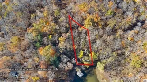 Wooded Waterfront Land Lot