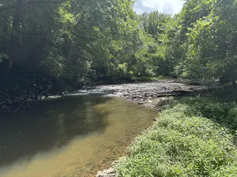 Land with Creek at Rear