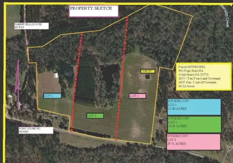 Land with Creek Frontage