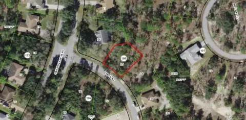Homosassa, FL Wooded Lot