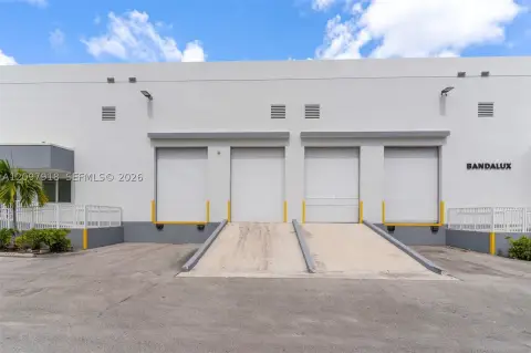 Industrial Warehouse with Loading Dock