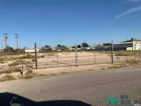 Fenced Commercial Land