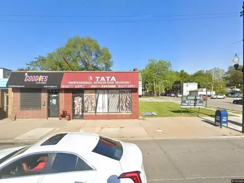 Corner Brick Retail Building