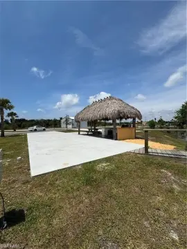 Lakefront RV Site with Tiki Hut