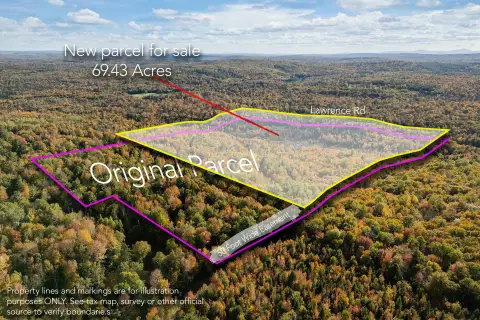 Secluded Land with Higgins Stream