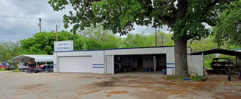 Auto Body Shop with Support Building