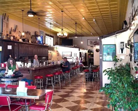 Historic Raton Building with Brewery