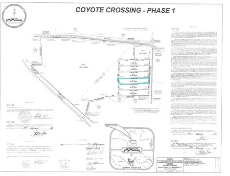 Residential Land in Coyote Crossing