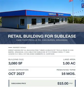 Freestanding Retail Building with Road Access