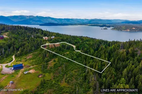 Sagle Land with Lake Views