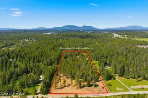Athol, ID Wooded Land Parcel