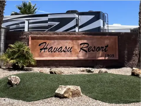 Gated RV Resort Lot with Casita