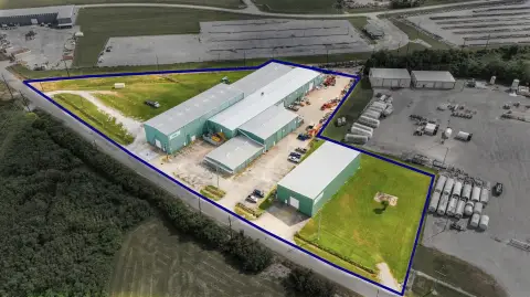 Crane-Served Industrial Facility
