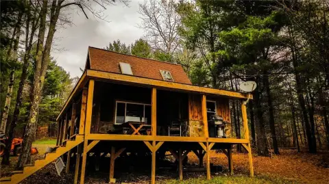 Secluded Land with Off-Grid Cabin