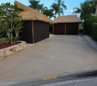 Lakefront Lot with Tiki Structures