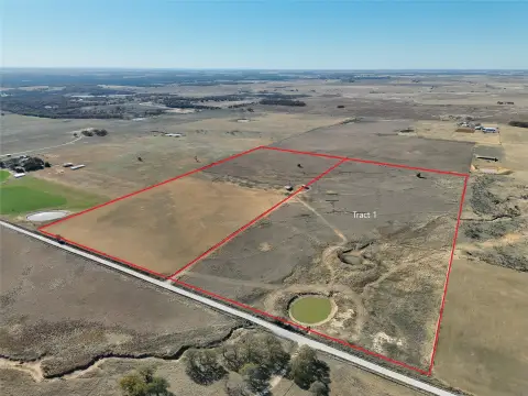 Fenced Farmland Tract with Stock Tanks