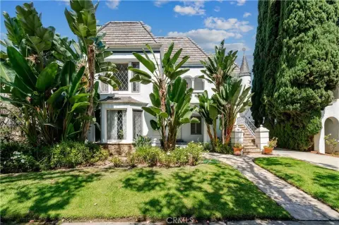 French Normandy Duplex with Garages
