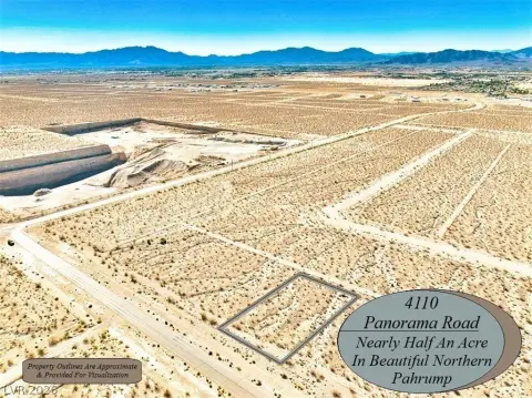 Pahrump Land with Mountain Views
