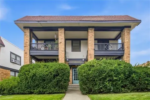 Brick Fourplex With Parking