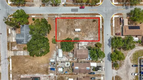 Cleared Corner Lot in Largo