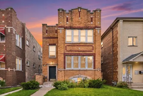 Brick Triplex With Garage