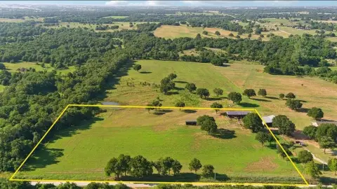 Blanchard Acreage with Animal Shelters