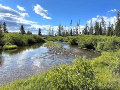 Waterfront Land with Mountain Views