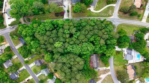 Wooded Corner Lot in Norcross
