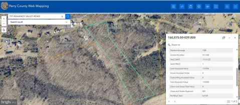 Raw Land in Perry County