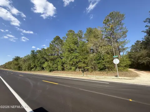 Site-Built Home Lot with Mulch