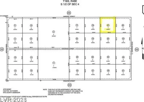 Desert Land Parcel Near U.S. 95