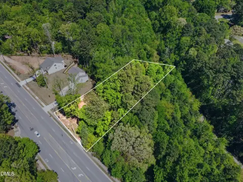 Wooded Lot in Cary