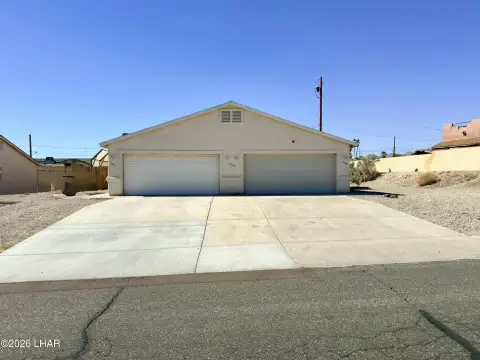 Duplex with Two 2-Car Garages