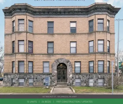 15-Unit Historic Brick Apartment Building