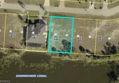Waterfront Homesite in Cape Coral
