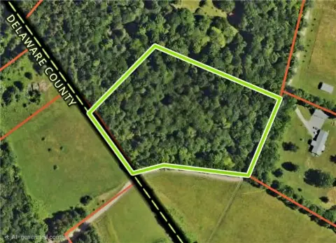 Wooded Recreation Land Parcel