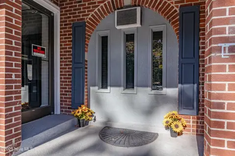 Brick Office Building with Reception Area