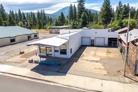 Freestanding Corner Mixed-Use Building