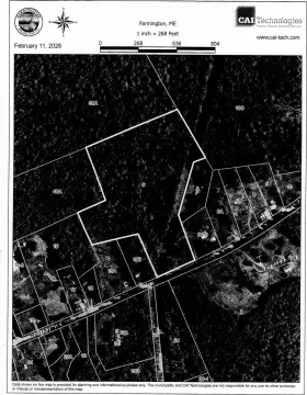Wooded Land Parcel in Farmington