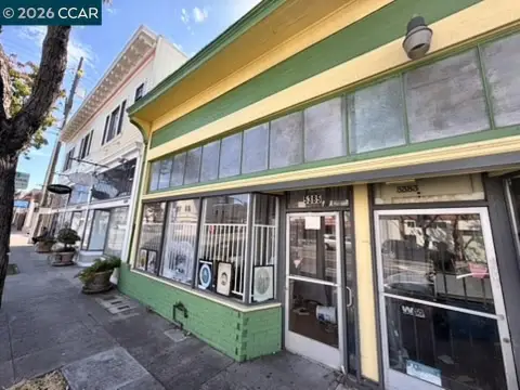 Storefront Building with Display Windows
