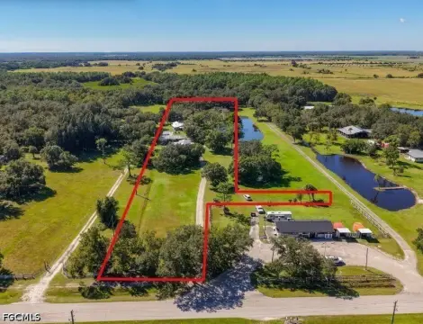 Mixed-Use Property with Pole Barns