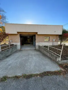 Brick Warehouse with Loading Area