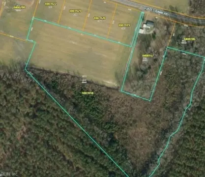 Land with Open Fields and Timber