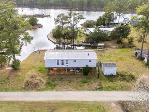 Waterfront Land in Merritt, NC