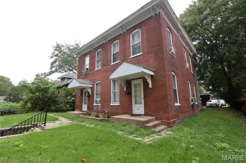Brick Duplex with Detached Garage