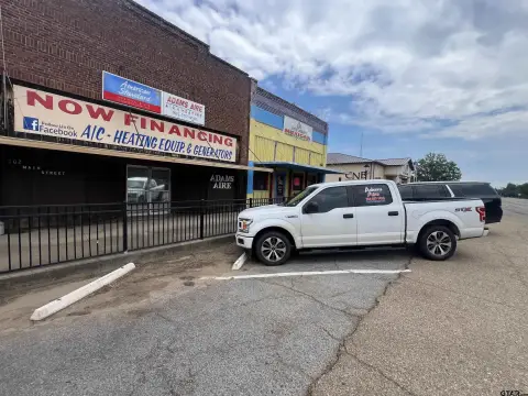 Brick HVAC Business Storefront