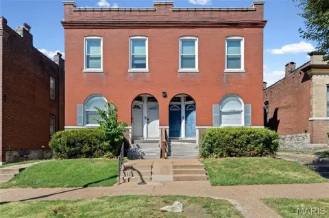 Brick Quadplex with Fenced Yard