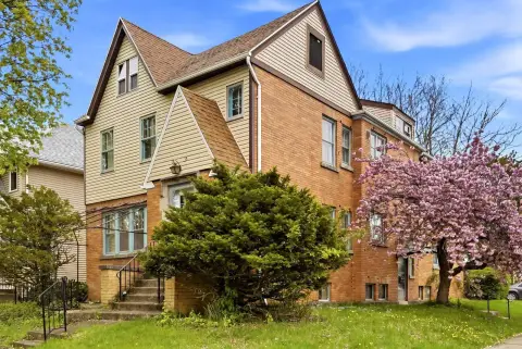 Brick Double Duplex with Fireplaces